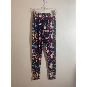 CUTE Unicorn Leggings Juniors One Size Blue AC7